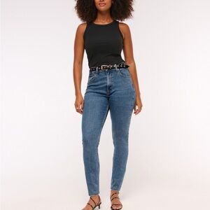 the skinny high rise curve love abercrombie